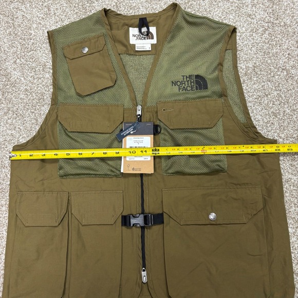 NEW The North Face Mens M66 Field Vest Military Olive Relaxed Fit Medium - Picture 7 of 7